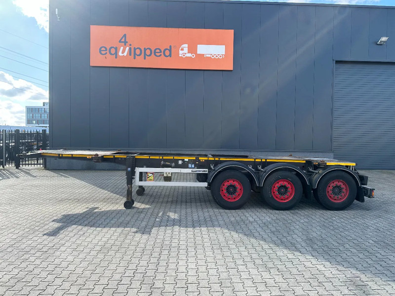 Burg 20FT ADR (EX/II, EX/III, FL, AT), Leergewicht : 3.690kg, SAF INTRADISC, 2x Liftachse, NL-Chassis - Konteynır taşıyıcı/ Yedek karoser dorse: fotoğraf 2 Burg 20FT ADR (EX/II, EX/III, FL, AT), Leergewicht : 3.690kg, SAF INTRADISC, 2x Liftachse, NL-Chassis - Konteynır taşıyıcı/ Yedek karoser dorse: fotoğraf 2
