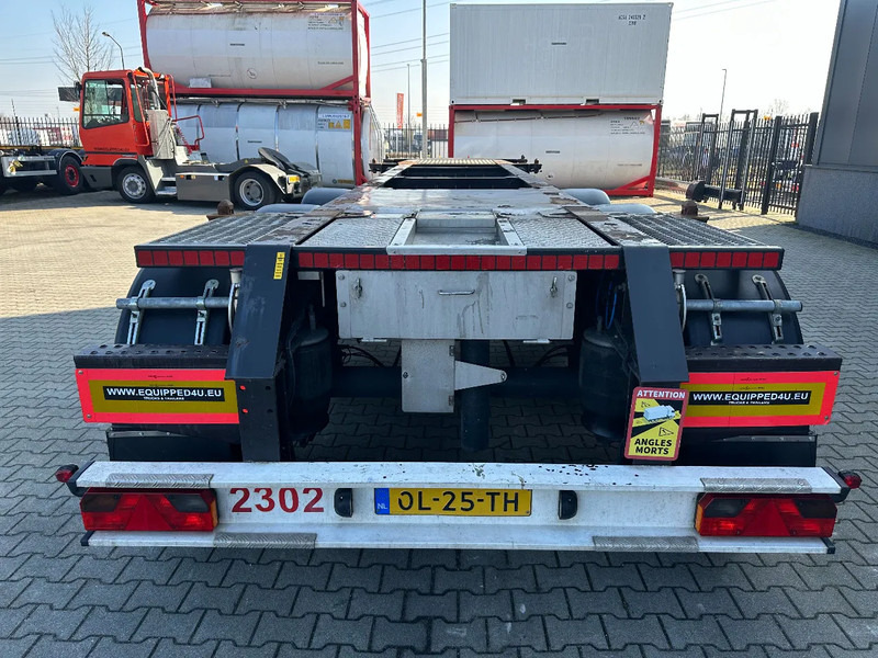Burg 20FT ADR (EX/II, EX/III, FL, AT), empty weight: 3.690kg, SAF INTRADISC, 2x liftaxle, ALCOA, NL-Chassis - Konteynır taşıyıcı/ Yedek karoser dorse: fotoğraf 5 Burg 20FT ADR (EX/II, EX/III, FL, AT), empty weight: 3.690kg, SAF INTRADISC, 2x liftaxle, ALCOA, NL-Chassis - Konteynır taşıyıcı/ Yedek karoser dorse: fotoğraf 5
