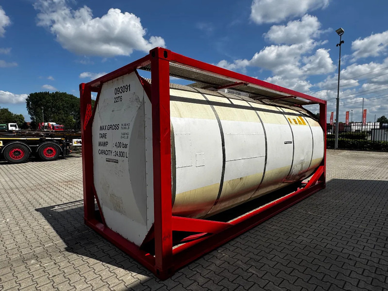 CIMC ISO, 24.940L, 20FT ISO, UN Portable T11, L4BN, payload: 32.170kg - Depolama tankı: fotoğraf 4 CIMC ISO, 24.940L, 20FT ISO, UN Portable T11, L4BN, payload: 32.170kg - Depolama tankı: fotoğraf 4