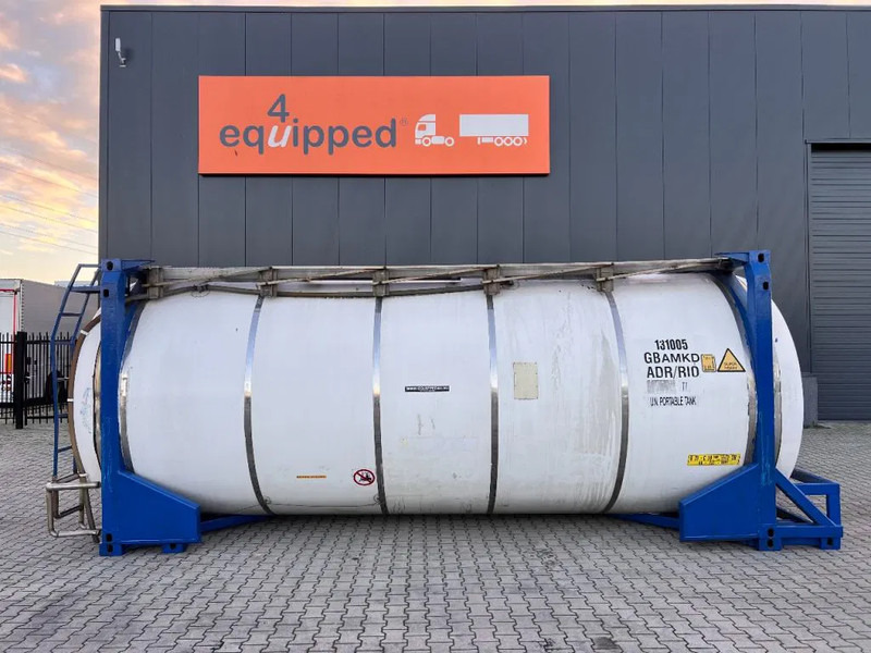 CPV 30.890L, steam heating, UN PORTABLE, T7, 5Y+CSC insp.: 02/2026 - Depolama tankı: fotoğraf 2 CPV 30.890L, steam heating, UN PORTABLE, T7, 5Y+CSC insp.: 02/2026 - Depolama tankı: fotoğraf 2