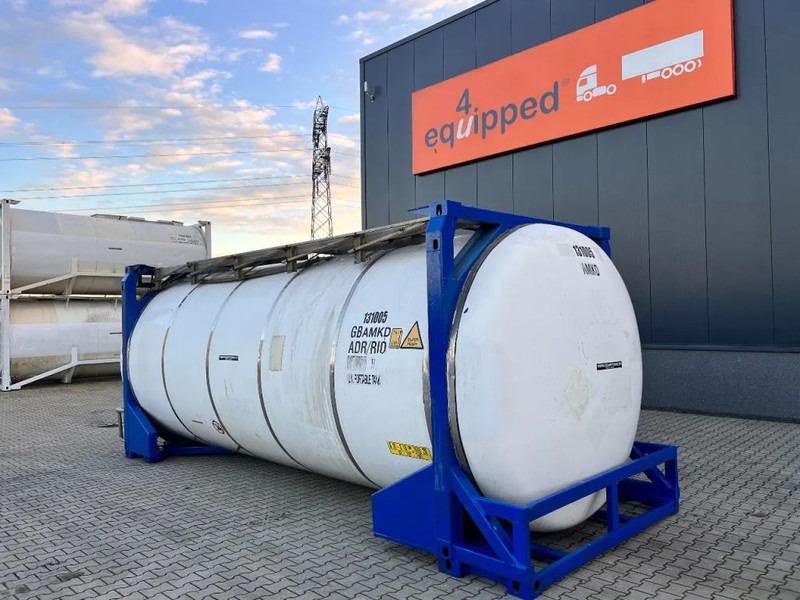 CPV 30.890L, steam heating, UN PORTABLE, T7, 5Y+CSC insp.: 02/2026 - Depolama tankı: fotoğraf 2 CPV 30.890L, steam heating, UN PORTABLE, T7, 5Y+CSC insp.: 02/2026 - Depolama tankı: fotoğraf 2