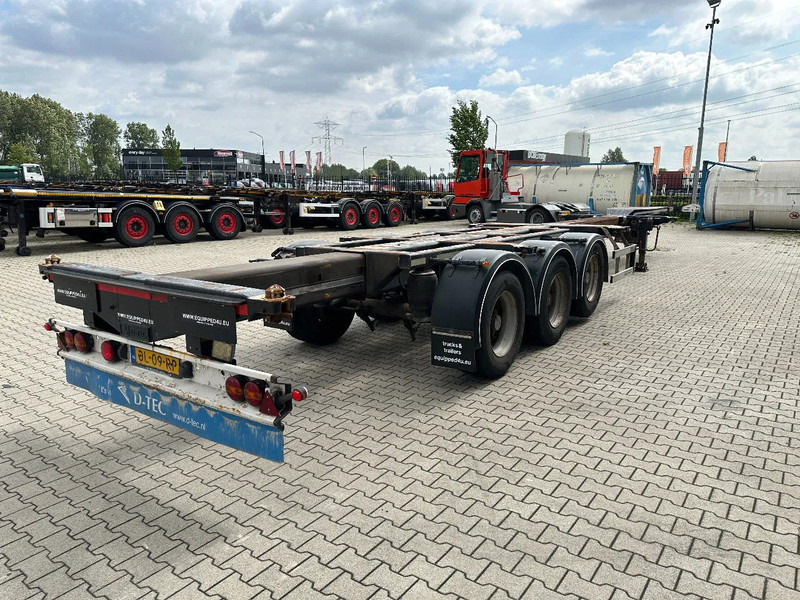 D-Tec FLEXITRAILER, 45FT HC MULTI, SAF + drum, liftaxle, NL-chassis - Konteynır taşıyıcı/ Yedek karoser dorse: fotoğraf 5 D-Tec FLEXITRAILER, 45FT HC MULTI, SAF + drum, liftaxle, NL-chassis - Konteynır taşıyıcı/ Yedek karoser dorse: fotoğraf 5