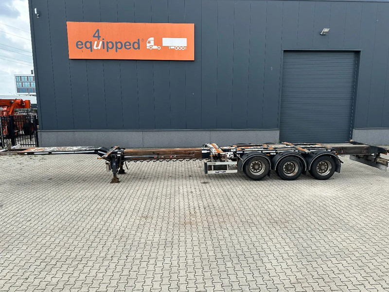D-Tec FLEXITRAILER, 45FT HC MULTI, SAF + drum, liftaxle, NL-chassis - Konteynır taşıyıcı/ Yedek karoser dorse: fotoğraf 3 D-Tec FLEXITRAILER, 45FT HC MULTI, SAF + drum, liftaxle, NL-chassis - Konteynır taşıyıcı/ Yedek karoser dorse: fotoğraf 3
