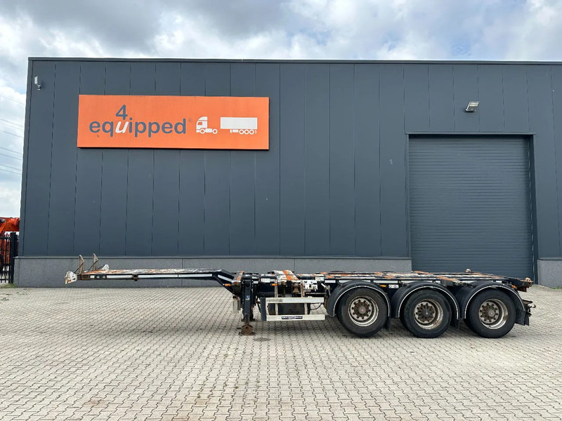D-Tec FLEXITRAILER, 45FT HC MULTI, SAF + drum, liftaxle, NL-chassis - Konteynır taşıyıcı/ Yedek karoser dorse: fotoğraf 4 D-Tec FLEXITRAILER, 45FT HC MULTI, SAF + drum, liftaxle, NL-chassis - Konteynır taşıyıcı/ Yedek karoser dorse: fotoğraf 4