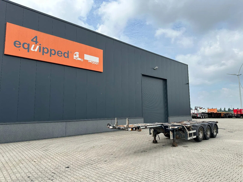 D-Tec FLEXITRAILER, 45FT HC MULTI, SAF + drum, liftaxle, NL-chassis - Konteynır taşıyıcı/ Yedek karoser dorse: fotoğraf 2 D-Tec FLEXITRAILER, 45FT HC MULTI, SAF + drum, liftaxle, NL-chassis - Konteynır taşıyıcı/ Yedek karoser dorse: fotoğraf 2