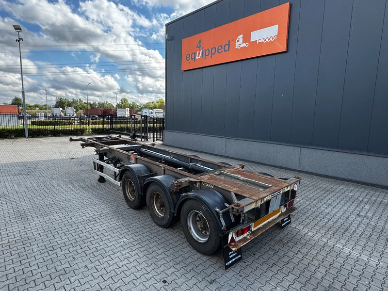DESOT 20FT/30FT ADR-Chassis, Liftachse, Heckbundig, 2x vorhanden - Konteynır taşıyıcı/ Yedek karoser dorse: fotoğraf 3 DESOT 20FT/30FT ADR-Chassis, Liftachse, Heckbundig, 2x vorhanden - Konteynır taşıyıcı/ Yedek karoser dorse: fotoğraf 3