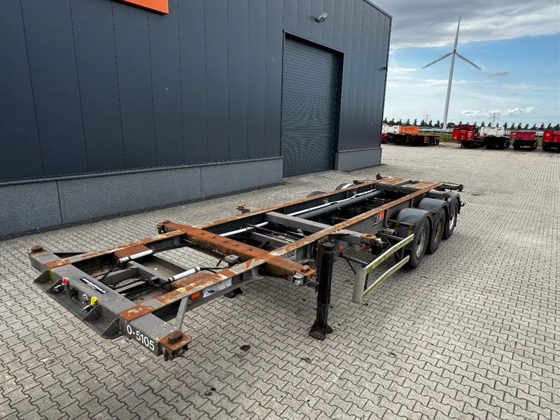 DESOT nice 20FT/30FT ADR-Chassis for SMALL PRICE, liftaxle, 5 twistlocks arms - Konteynır taşıyıcı/ Yedek karoser dorse: fotoğraf 4 DESOT nice 20FT/30FT ADR-Chassis for SMALL PRICE, liftaxle, 5 twistlocks arms - Konteynır taşıyıcı/ Yedek karoser dorse: fotoğraf 4