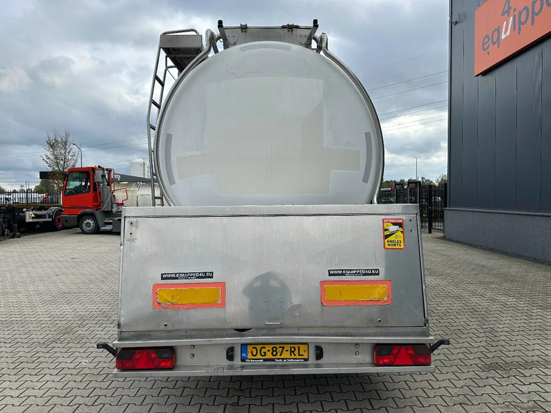 Feldbinder FOOD / LEVENSMIDDELEN / LEBENSMITTEL / 33.500L / 3-COMP / PUMP / NL-trailer / APK: 10-2026 - Tanker dorse: fotoğraf 4 Feldbinder FOOD / LEVENSMIDDELEN / LEBENSMITTEL / 33.500L / 3-COMP / PUMP / NL-trailer / APK: 10-2026 - Tanker dorse: fotoğraf 4