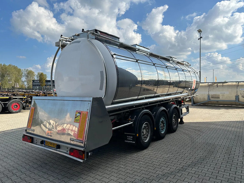 Feldbinder LEBENSMITTEL / LEVENSMIDDELEN FOOD / 33.500L / 3-COMP / PUMPE / NL-trailer / APK: 09-2026 - Tanker dorse: fotoğraf 3 Feldbinder LEBENSMITTEL / LEVENSMIDDELEN FOOD / 33.500L / 3-COMP / PUMPE / NL-trailer / APK: 09-2026 - Tanker dorse: fotoğraf 3