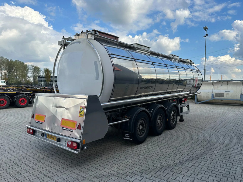 Feldbinder LEVENSMIDDELEN / FOOD / LEBENSMITTEL / 33.500L / 3-COMP / POMP / NL-trailer / APK: 03-2026 - Tanker dorse: fotoğraf 3 Feldbinder LEVENSMIDDELEN / FOOD / LEBENSMITTEL / 33.500L / 3-COMP / POMP / NL-trailer / APK: 03-2026 - Tanker dorse: fotoğraf 3