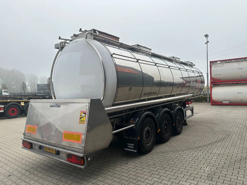 Feldbinder LEVENSMIDDELEN / FOOD / LEBENSMITTEL / 33.500L / 3-COMP / POMP / NL-trailer / APK: 09-2026, 10x beschikbaar - Tanker dorse: fotoğraf 3 Feldbinder LEVENSMIDDELEN / FOOD / LEBENSMITTEL / 33.500L / 3-COMP / POMP / NL-trailer / APK: 09-2026, 10x beschikbaar - Tanker dorse: fotoğraf 3
