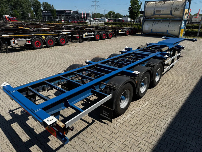 Groenewegen 40FT HC-chassis, BPW+Drum, liftaxle, NL-Chassis - Konteynır taşıyıcı/ Yedek karoser dorse: fotoğraf 3 Groenewegen 40FT HC-chassis, BPW+Drum, liftaxle, NL-Chassis - Konteynır taşıyıcı/ Yedek karoser dorse: fotoğraf 3