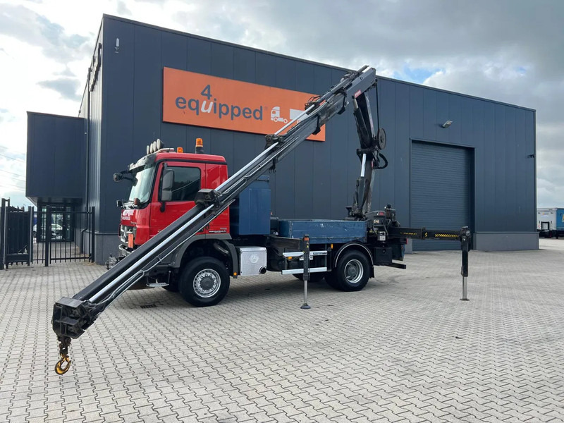 Mercedes-Benz Actros 2046 4x4 / FULL SPRING / HIAB 288 EP 5 HIPRO Crane / EURO-5 - Vinçli kamyon: fotoğraf 4 Mercedes-Benz Actros 2046 4x4 / FULL SPRING / HIAB 288 EP 5 HIPRO Crane / EURO-5 - Vinçli kamyon: fotoğraf 4