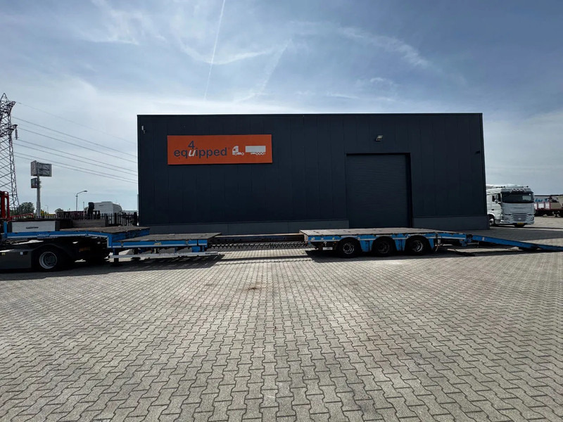 Nooteboom OSD-48-03V dieplader, NL-trailer, APK: 07/2026, hydraulische oprijplaten + hefplateau, 370cm uitschuifbaar, SAF + trommelremmen - Alçak çerçeveli platform dorse: fotoğraf 4 Nooteboom OSD-48-03V dieplader, NL-trailer, APK: 07/2026, hydraulische oprijplaten + hefplateau, 370cm uitschuifbaar, SAF + trommelremmen - Alçak çerçeveli platform dorse: fotoğraf 4