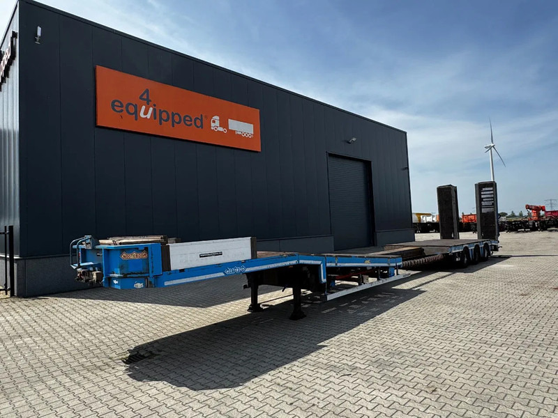 Nooteboom OSD-48-03V dieplader, NL-trailer, APK: 07/2026, hydraulische oprijplaten + hefplateau, 370cm uitschuifbaar, SAF + trommelremmen - Alçak çerçeveli platform dorse: fotoğraf 2 Nooteboom OSD-48-03V dieplader, NL-trailer, APK: 07/2026, hydraulische oprijplaten + hefplateau, 370cm uitschuifbaar, SAF + trommelremmen - Alçak çerçeveli platform dorse: fotoğraf 2