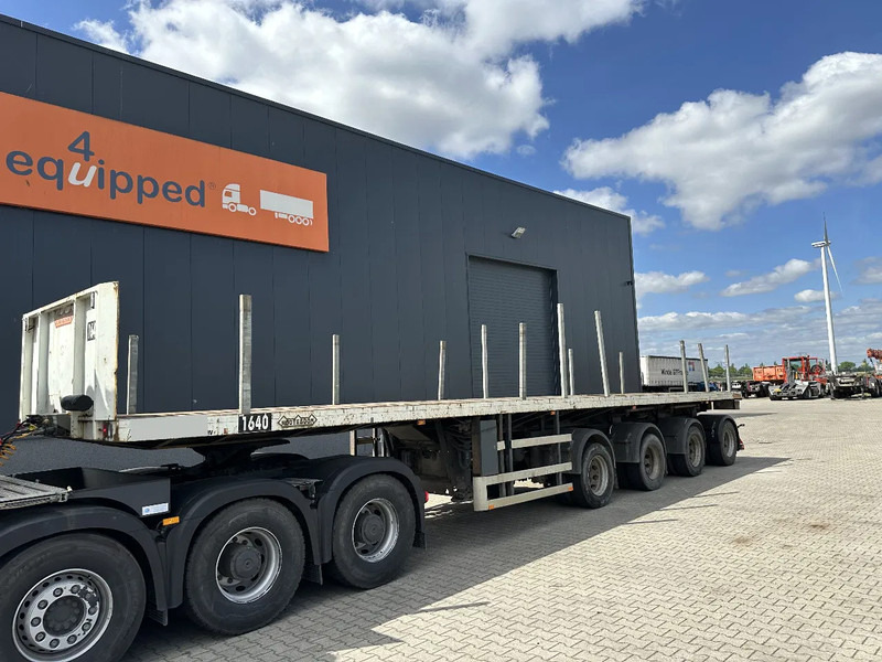 Nooteboom OVB-73-04, 73 tons Ballast trailer, 4 axles, 3 hydraulic steering axles - Açık/ Sal dorse: fotoğraf 1 Nooteboom OVB-73-04, 73 tons Ballast trailer, 4 axles, 3 hydraulic steering axles - Açık/ Sal dorse: fotoğraf 1
