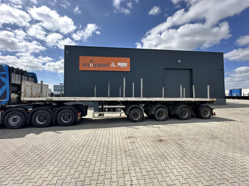 Nooteboom OVB-73-04, 73 tons Ballast trailer, 4 axles, 3 hydraulic steering axles - Açık/ Sal dorse: fotoğraf 2 Nooteboom OVB-73-04, 73 tons Ballast trailer, 4 axles, 3 hydraulic steering axles - Açık/ Sal dorse: fotoğraf 2