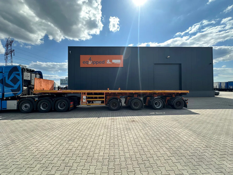 Nooteboom OVB-73-04, 73 tons Ballast trailer, 4 axles, 3 hydraulic steering axles, MOT 12/2025 - Açık/ Sal dorse: fotoğraf 2 Nooteboom OVB-73-04, 73 tons Ballast trailer, 4 axles, 3 hydraulic steering axles, MOT 12/2025 - Açık/ Sal dorse: fotoğraf 2