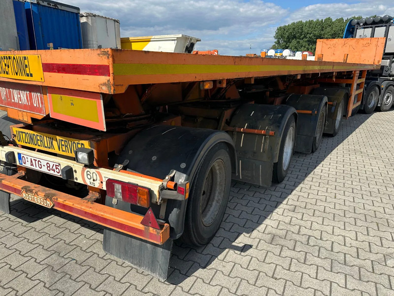 Nooteboom OVB-73-04, 73 tons Ballast trailer, 4 axles, 3 hydraulic steering axles, MOT 12/2025 - Açık/ Sal dorse: fotoğraf 4 Nooteboom OVB-73-04, 73 tons Ballast trailer, 4 axles, 3 hydraulic steering axles, MOT 12/2025 - Açık/ Sal dorse: fotoğraf 4