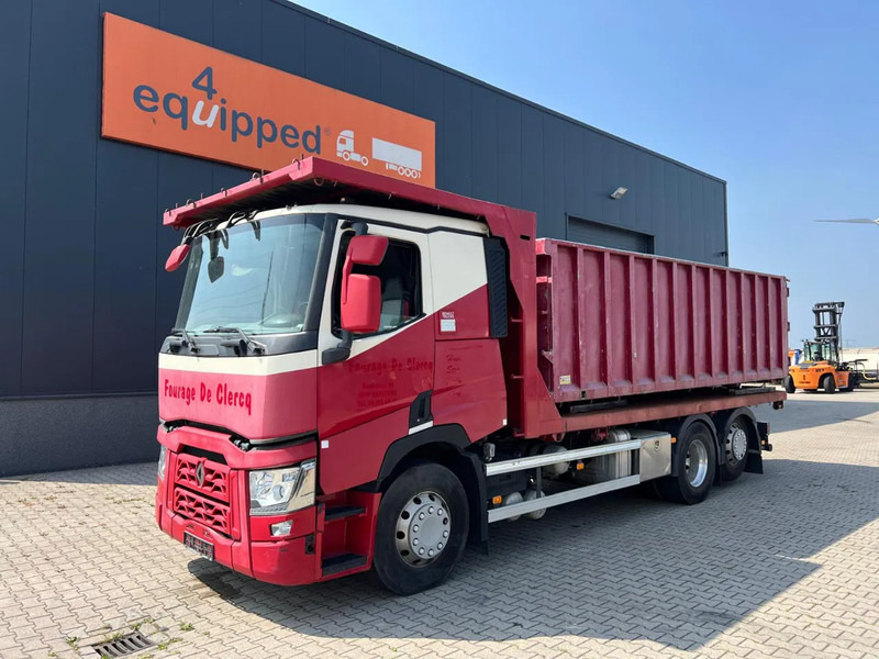 Renault T460 6x2, TIPPING FLATBED + TIPPING BOX (removable), original 251.464km!!! - Damperli kamyon: fotoğraf 2 Renault T460 6x2, TIPPING FLATBED + TIPPING BOX (removable), original 251.464km!!! - Damperli kamyon: fotoğraf 2