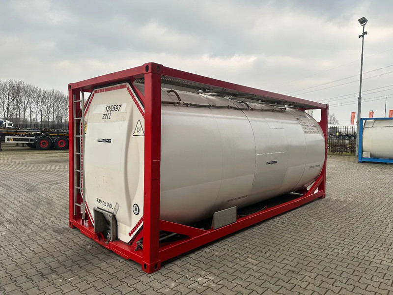 SINGAMAS 20FT ISO, 26.000L/1-COMP/3 BAFFELS/3 manholes, 5Y: 08-2027, L4BN, T11 - Depolama tankı: fotoğraf 4 SINGAMAS 20FT ISO, 26.000L/1-COMP/3 BAFFELS/3 manholes, 5Y: 08-2027, L4BN, T11 - Depolama tankı: fotoğraf 4