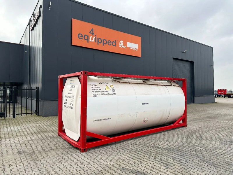 SINGAMAS 20FT ISO, 26.000L/1-COMP/3 BAFFELS/3 manholes, 5Y inspection: 06/2027 - Depolama tankı: fotoğraf 1 SINGAMAS 20FT ISO, 26.000L/1-COMP/3 BAFFELS/3 manholes, 5Y inspection: 06/2027 - Depolama tankı: fotoğraf 1