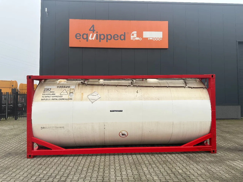 SINGAMAS 20FT ISO, 26.000L/1-COMP/3 BAFFELS/3 manholes, 5Y inspection: 06/2027 - Depolama tankı: fotoğraf 2 SINGAMAS 20FT ISO, 26.000L/1-COMP/3 BAFFELS/3 manholes, 5Y inspection: 06/2027 - Depolama tankı: fotoğraf 2