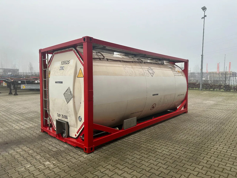 SINGAMAS 20FT ISO, 26.000L/1-COMP/3 BAFFELS/3 manholes, 5Y inspection: 06/2027 - Depolama tankı: fotoğraf 4 SINGAMAS 20FT ISO, 26.000L/1-COMP/3 BAFFELS/3 manholes, 5Y inspection: 06/2027 - Depolama tankı: fotoğraf 4