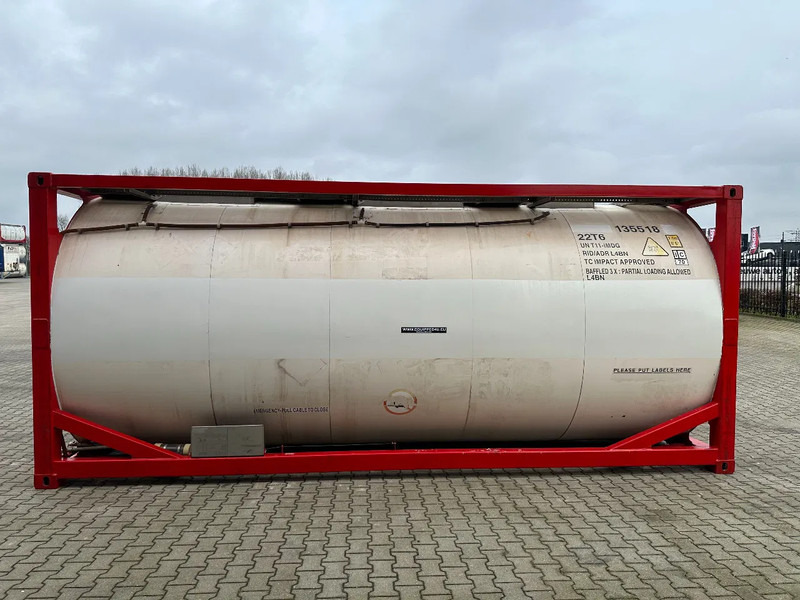 SINGAMAS 20FT ISO, 26.000L/1-COMP/3 BAFFELS/3 manholes, 5Y inspection: 06/2027 - Depolama tankı: fotoğraf 3 SINGAMAS 20FT ISO, 26.000L/1-COMP/3 BAFFELS/3 manholes, 5Y inspection: 06/2027 - Depolama tankı: fotoğraf 3
