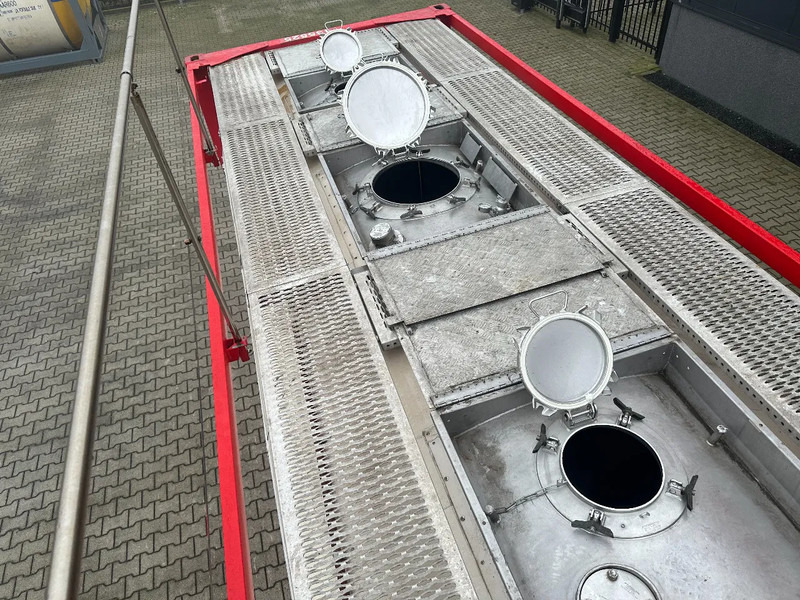 Depolama tankı nakliyatı için yakıt SINGAMAS 20FT ISO, 26.000L/1-COMP/3 BAFFELS/3 manholes, 5Y inspection: 06/2027: fotoğraf 14