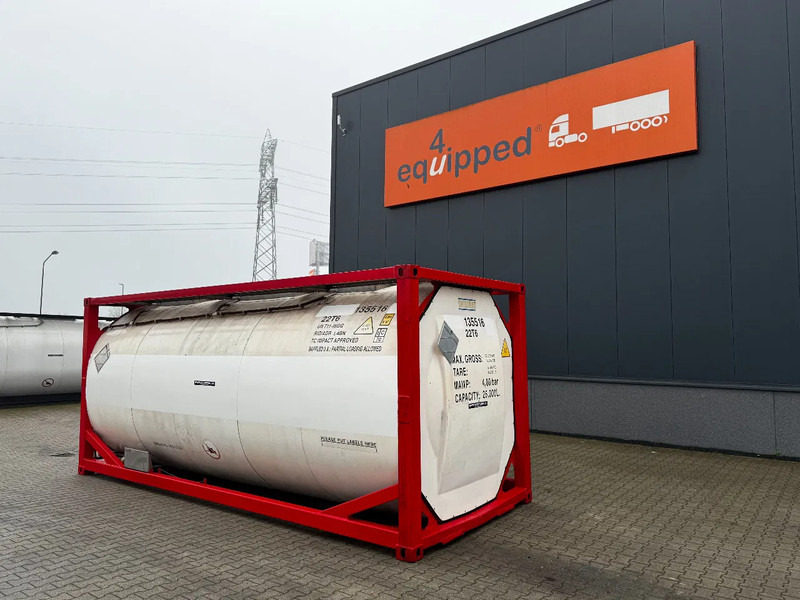 SINGAMAS 20FT ISO, 26.000L/1-COMP/3 BAFFELS/3 manholes, 5Y inspection: 07/2027 - Depolama tankı: fotoğraf 3 SINGAMAS 20FT ISO, 26.000L/1-COMP/3 BAFFELS/3 manholes, 5Y inspection: 07/2027 - Depolama tankı: fotoğraf 3