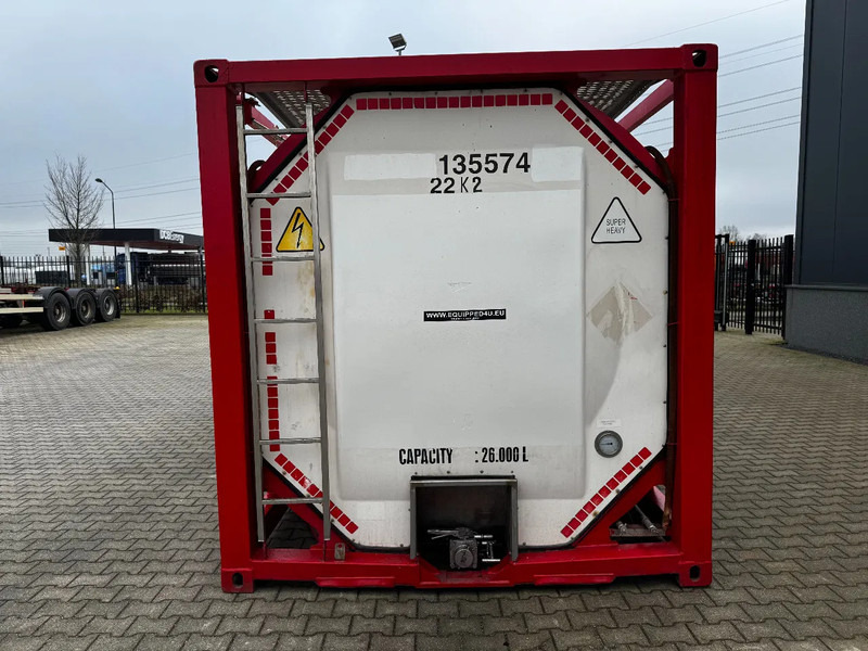 SINGAMAS 20FT ISO, 26.000L/1-COMP/3 BAFFELS/3 manholes, 5Y inspection: 11/2025 - Depolama tankı: fotoğraf 5 SINGAMAS 20FT ISO, 26.000L/1-COMP/3 BAFFELS/3 manholes, 5Y inspection: 11/2025 - Depolama tankı: fotoğraf 5