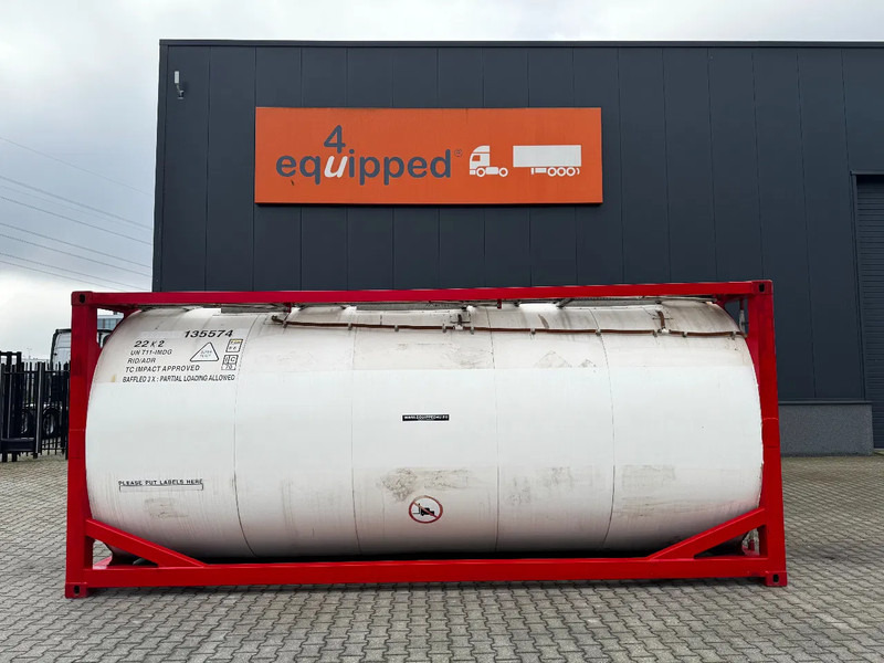 SINGAMAS 20FT ISO, 26.000L/1-COMP/3 BAFFELS/3 manholes, 5Y inspection: 11/2025 - Depolama tankı: fotoğraf 2 SINGAMAS 20FT ISO, 26.000L/1-COMP/3 BAFFELS/3 manholes, 5Y inspection: 11/2025 - Depolama tankı: fotoğraf 2