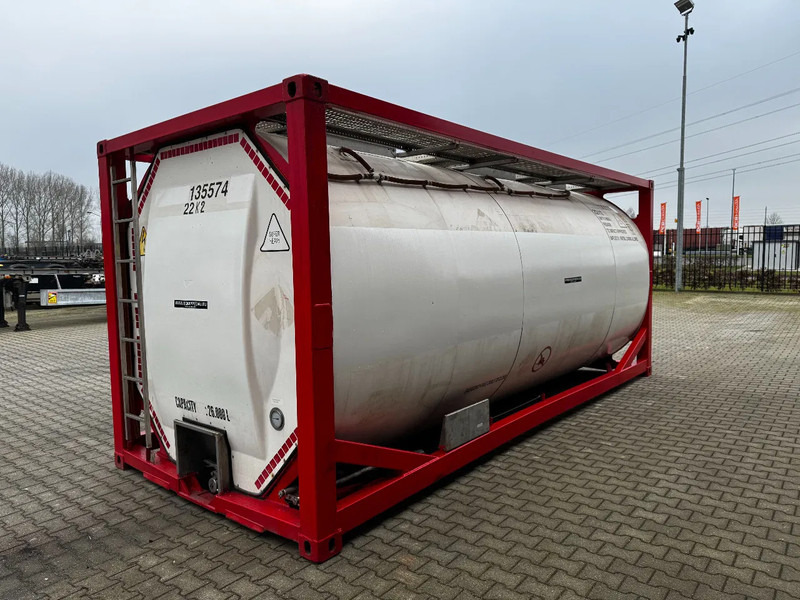 SINGAMAS 20FT ISO, 26.000L/1-COMP/3 BAFFELS/3 manholes, 5Y inspection: 11/2025 - Depolama tankı: fotoğraf 4 SINGAMAS 20FT ISO, 26.000L/1-COMP/3 BAFFELS/3 manholes, 5Y inspection: 11/2025 - Depolama tankı: fotoğraf 4