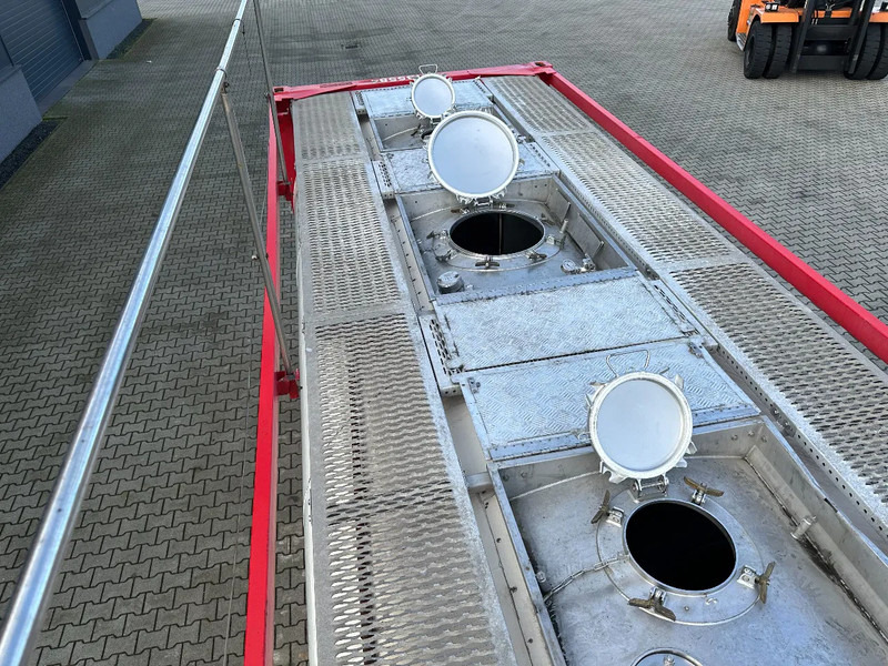 Depolama tankı nakliyatı için yakıt SINGAMAS 20FT ISO, 26.000L/1-COMP/3 BAFFELS/3 manholes, ADR inspectio valid till: 07/2025: fotoğraf 15