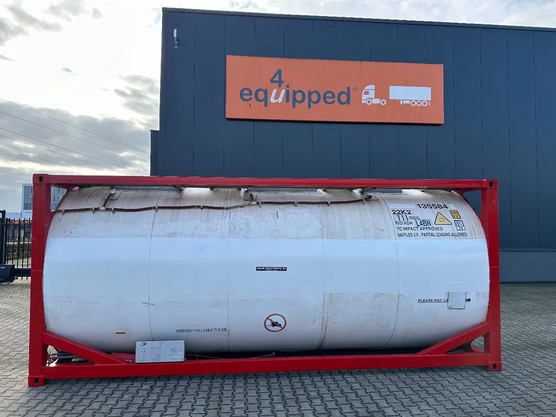 SINGAMAS 20FT ISO, 26.000L/1-COMP/3 BAFFELS/3 manholes, ADR inspectio valid till: 07/2025 - Depolama tankı: fotoğraf 2 SINGAMAS 20FT ISO, 26.000L/1-COMP/3 BAFFELS/3 manholes, ADR inspectio valid till: 07/2025 - Depolama tankı: fotoğraf 2