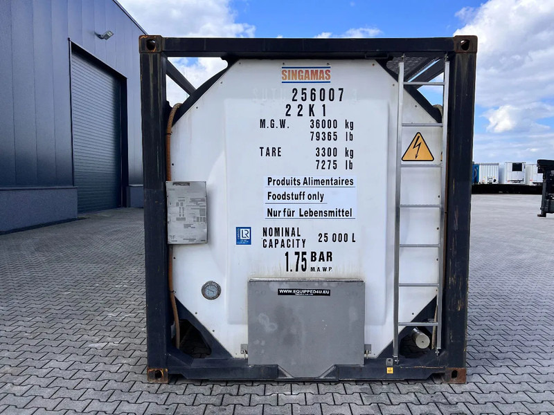 Depolama tankı nakliyatı için gıda maddeleri SINGAMAS TOP: BEER, 25.080L, foodgrade, insp. till 07/2026: fotoğraf 8