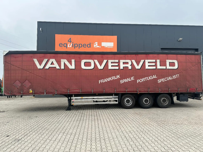 Schmitz Cargobull discbrakes, 2x liftaxle, galvanized, Int. height: 2.80m, NL-trailer - Tenteli dorse: fotoğraf 2 Schmitz Cargobull discbrakes, 2x liftaxle, galvanized, Int. height: 2.80m, NL-trailer - Tenteli dorse: fotoğraf 2