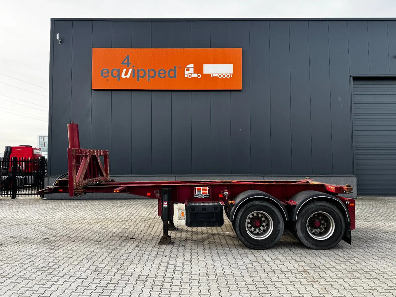 Van Hool 2 AXLE 20FT TIPPING-CHASSIS / TWIN-TIRES / BPW + DISC / ALCOA - Konteynır taşıyıcı/ Yedek karoser dorse: fotoğraf 2 Van Hool 2 AXLE 20FT TIPPING-CHASSIS / TWIN-TIRES / BPW + DISC / ALCOA - Konteynır taşıyıcı/ Yedek karoser dorse: fotoğraf 2