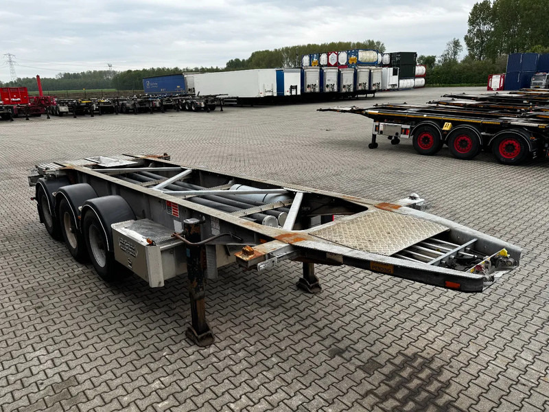 Van Hool 20FT / 20FT SWAP ADR (EX/II, EX/III, FL, OX, AT), BPW, disc brakes, liftaxle, galvanized, ALCOA, NL-Chassis, empty weight 3.300K - Konteynır taşıyıcı/ Yedek karoser dorse: fotoğraf 5 Van Hool 20FT / 20FT SWAP ADR (EX/II, EX/III, FL, OX, AT), BPW, disc brakes, liftaxle, galvanized, ALCOA, NL-Chassis, empty weight 3.300K - Konteynır taşıyıcı/ Yedek karoser dorse: fotoğraf 5
