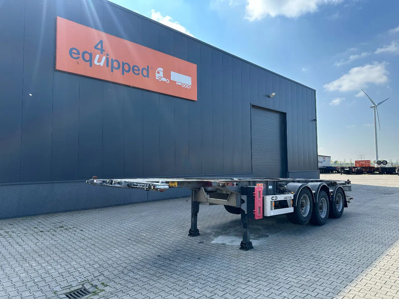 Van Hool 20FT/30FT, ADR (EX/II, EX/III, FL, OX, AT), BPW + drum, ALCOA, galvanized, liftaxle, NL-Chassis - Konteynır taşıyıcı/ Yedek karoser dorse: fotoğraf 1 Van Hool 20FT/30FT, ADR (EX/II, EX/III, FL, OX, AT), BPW + drum, ALCOA, galvanized, liftaxle, NL-Chassis - Konteynır taşıyıcı/ Yedek karoser dorse: fotoğraf 1