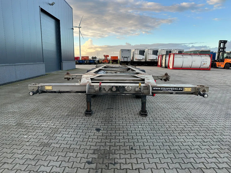 Van Hool 20FT/30FT, ADR (FL, AT, OX), empty weight: 3.700kg, ALCOA, galvanized, BPW + DISC, liftaxle - Konteynır taşıyıcı/ Yedek karoser dorse: fotoğraf 5 Van Hool 20FT/30FT, ADR (FL, AT, OX), empty weight: 3.700kg, ALCOA, galvanized, BPW + DISC, liftaxle - Konteynır taşıyıcı/ Yedek karoser dorse: fotoğraf 5