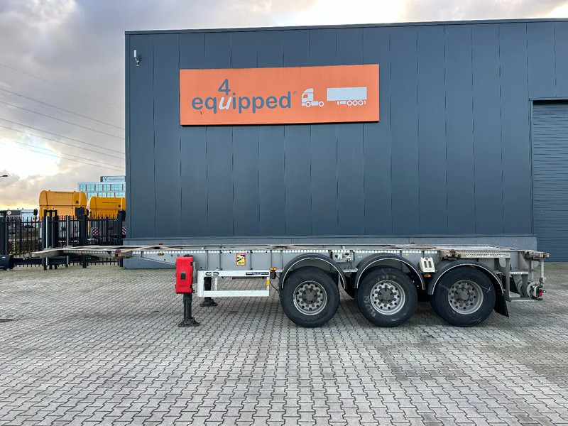 Van Hool 20FT/30FT, ADR (FL, AT, OX), empty weight: 3.700kg, ALCOA, galvanized, BPW + DISC, liftaxle - Konteynır taşıyıcı/ Yedek karoser dorse: fotoğraf 2 Van Hool 20FT/30FT, ADR (FL, AT, OX), empty weight: 3.700kg, ALCOA, galvanized, BPW + DISC, liftaxle - Konteynır taşıyıcı/ Yedek karoser dorse: fotoğraf 2