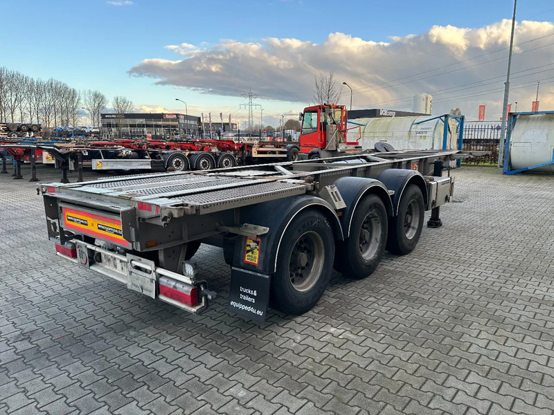 Van Hool 20FT/30FT, ADR (FL, AT, OX), empty weight: 3.700kg, ALCOA, galvanized, BPW + DISC, liftaxle - Konteynır taşıyıcı/ Yedek karoser dorse: fotoğraf 3 Van Hool 20FT/30FT, ADR (FL, AT, OX), empty weight: 3.700kg, ALCOA, galvanized, BPW + DISC, liftaxle - Konteynır taşıyıcı/ Yedek karoser dorse: fotoğraf 3