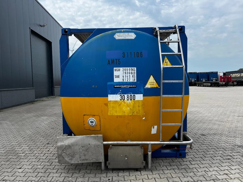 Van Hool 20FT SWAPBODY 30.800L, UN PORTABLE, T7, 5Y ADR- + CSC inspection: 02/2026 - Depolama tankı: fotoğraf 4 Van Hool 20FT SWAPBODY 30.800L, UN PORTABLE, T7, 5Y ADR- + CSC inspection: 02/2026 - Depolama tankı: fotoğraf 4