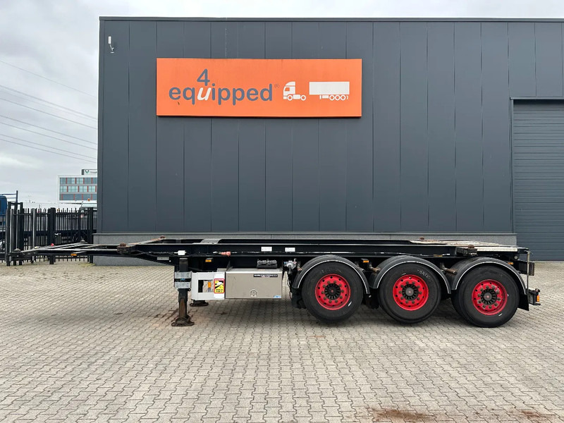 Van Hool 20FT Tipping-chassis, ADR (EX/II, EX/III, FL, AT, OX), SAF, 2 liftaxles - Konteynır taşıyıcı/ Yedek karoser dorse: fotoğraf 3 Van Hool 20FT Tipping-chassis, ADR (EX/II, EX/III, FL, AT, OX), SAF, 2 liftaxles - Konteynır taşıyıcı/ Yedek karoser dorse: fotoğraf 3