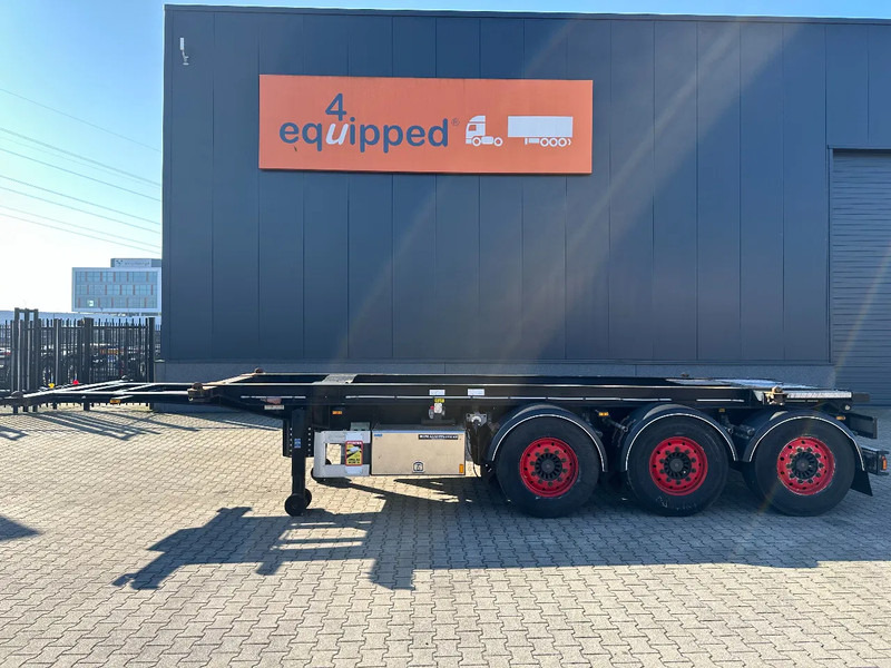 Van Hool 20FT Tipping-chassis, ADR (EX/II, EX/III, FL, AT), SAF, 2 liftaxles - Konteynır taşıyıcı/ Yedek karoser dorse: fotoğraf 3 Van Hool 20FT Tipping-chassis, ADR (EX/II, EX/III, FL, AT), SAF, 2 liftaxles - Konteynır taşıyıcı/ Yedek karoser dorse: fotoğraf 3