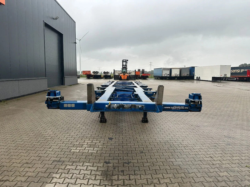 Van Hool 40FT HC-chassis, DISCBRAKES, liftaxle, extendable - Konteynır taşıyıcı/ Yedek karoser dorse: fotoğraf 5 Van Hool 40FT HC-chassis, DISCBRAKES, liftaxle, extendable - Konteynır taşıyıcı/ Yedek karoser dorse: fotoğraf 5