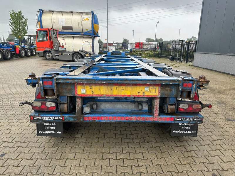 Van Hool 40FT HC-chassis, DISCBRAKES, liftaxle, extendable - Konteynır taşıyıcı/ Yedek karoser dorse: fotoğraf 4 Van Hool 40FT HC-chassis, DISCBRAKES, liftaxle, extendable - Konteynır taşıyıcı/ Yedek karoser dorse: fotoğraf 4
