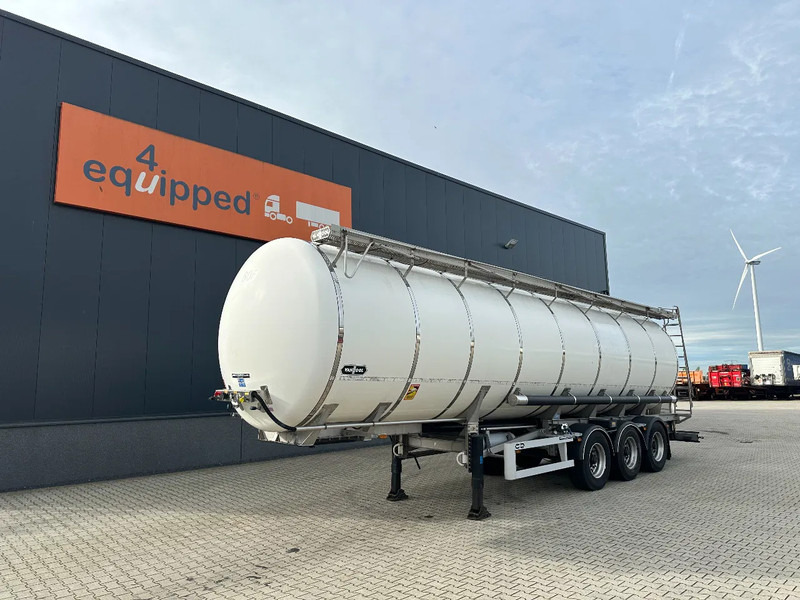 Van Hool FOOD / 39.000L / 3-COMP / INOX / NL-trailer / APK: 07/2026 - Tanker dorse: fotoğraf 1 Van Hool FOOD / 39.000L / 3-COMP / INOX / NL-trailer / APK: 07/2026 - Tanker dorse: fotoğraf 1